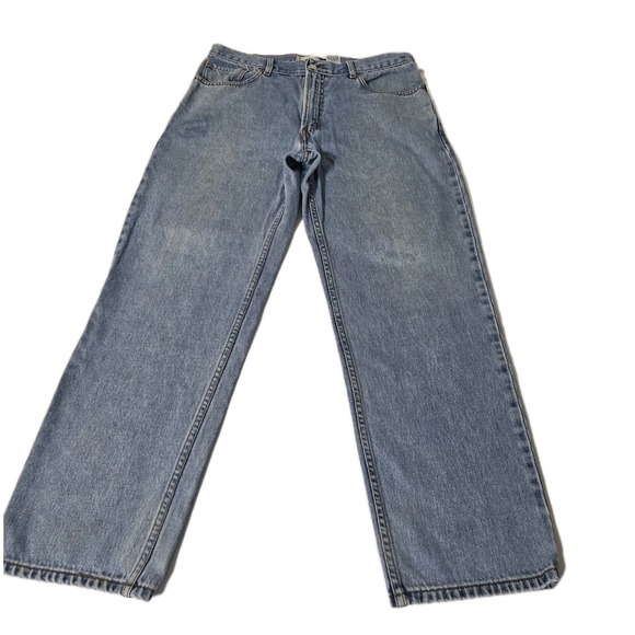 Levi's Other - Levi's Vintage 550 Relaxed Denim Jeans Men's Y2K   Actual 36x29